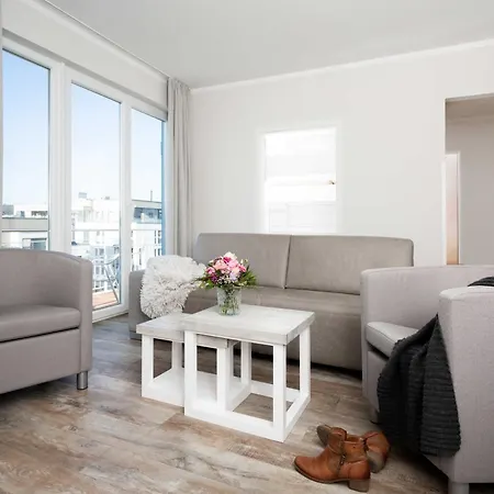 Strandnahe Fewo Mit 2 Schlafzimmern Und Balkon, Residenz Bel Vital Wohnung 45, Binz شقة *