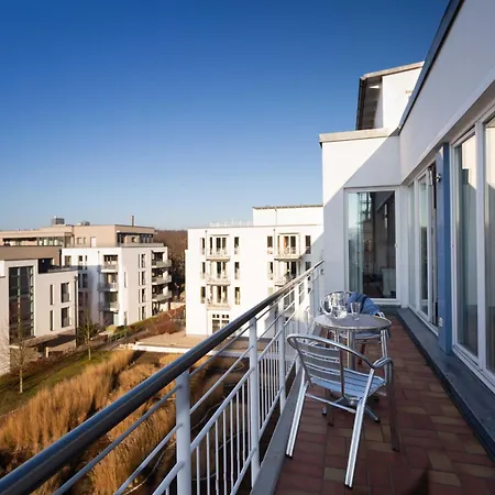 Strandnahe Fewo Mit 2 Schlafzimmern Und Balkon, Residenz Bel Vital Wohnung 45, Binz شقة *