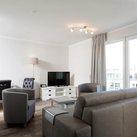 Apartment Strandnahe Fewo Mit 2 Schlafzimmern Und Balkon, Residenz Bel Vital Wohnung 45, Binz